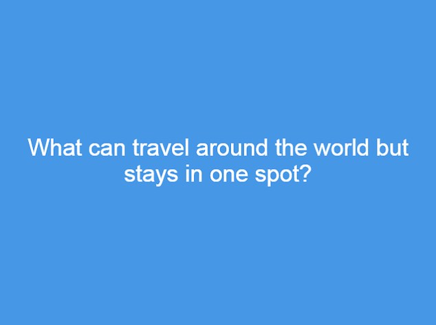 What Can Travel Around The World But Stays In One Spot Spicy Quiz